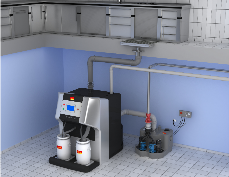 MEA 智能一键全自动油脂分离器