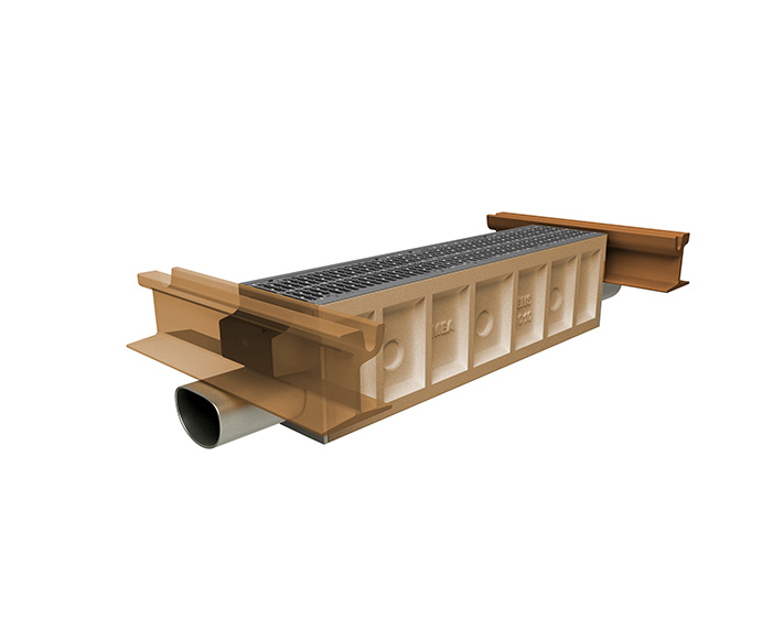 有轨电车排水沟 有轨电车排水沟