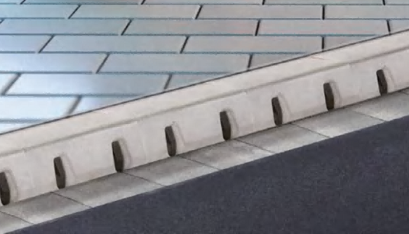 城市主干道排水沟系统